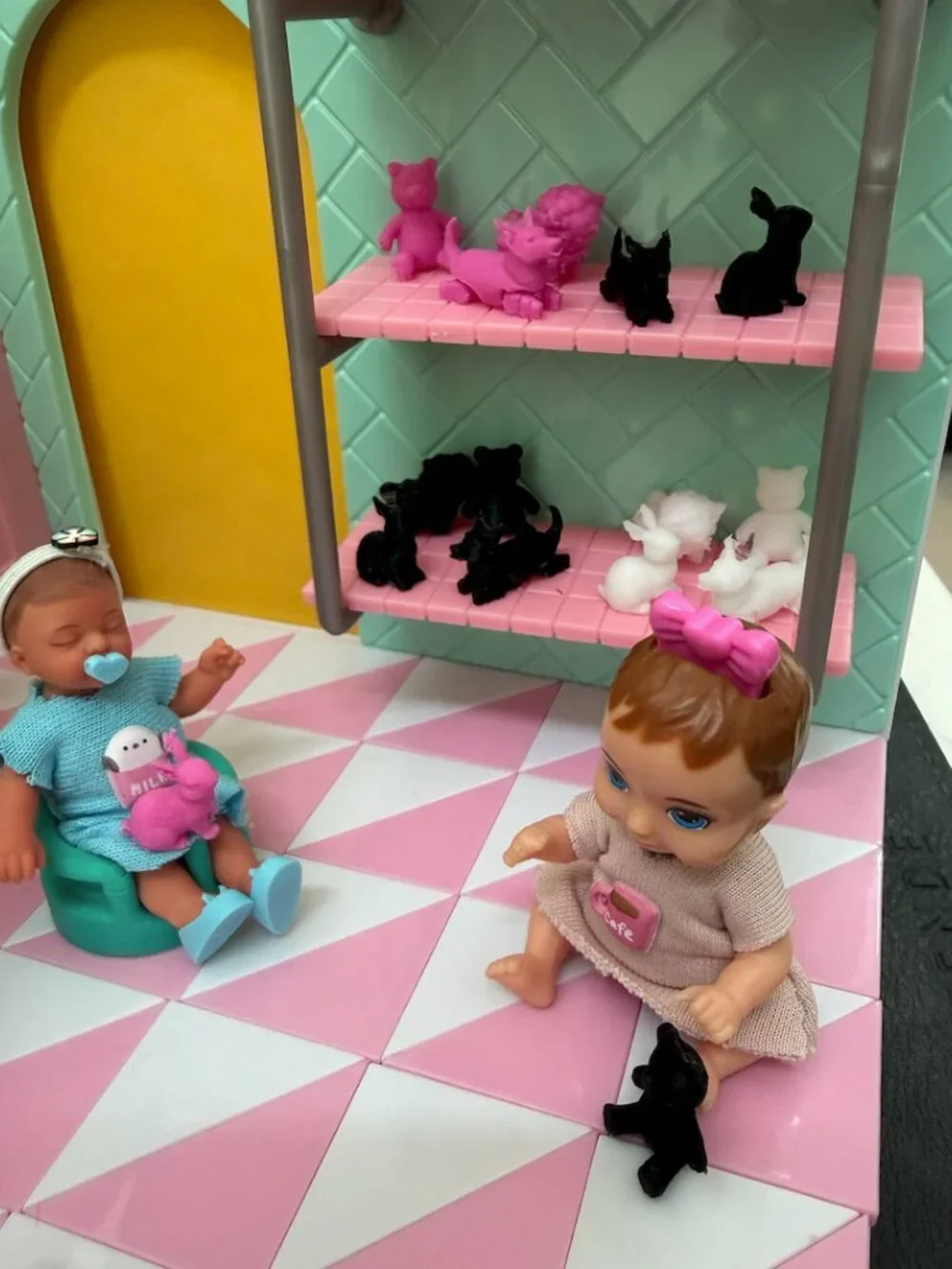 3D Printed Toys for Mini ZURU Babies | Dollhouse Decoration Set of 2